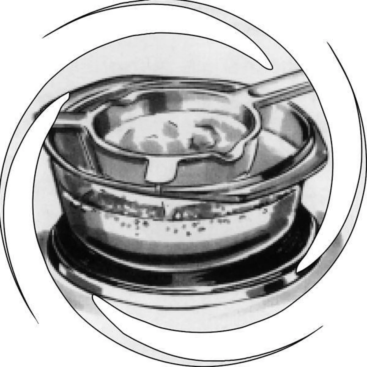 Graines Creatives Récipient Bain-Marie pour Bougie - 24,5 cm