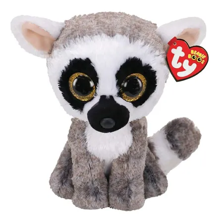 ty Beanie Boos Lemur Linus, 24cm