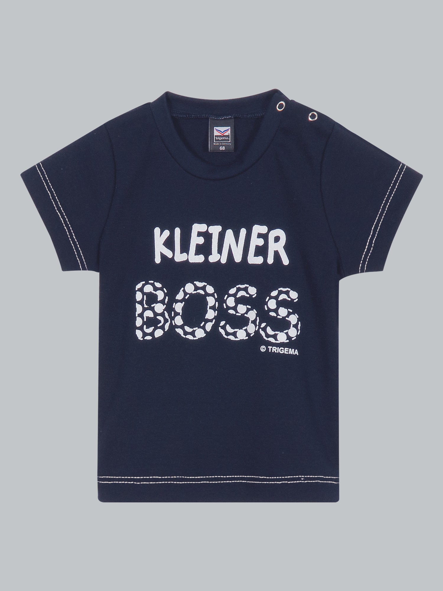 T-Shirt Kleiner Boss Navy