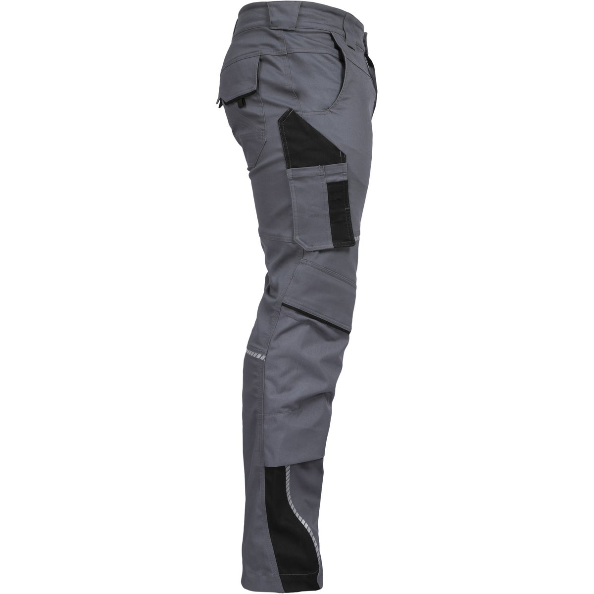 Bodyguard werkbroek, lange taillebroek, grijs/zwart, maat 50, heren
