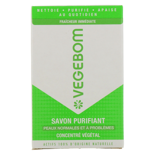 Vegebom savon visage et corps - Purifiant, surgras ou tonifiant