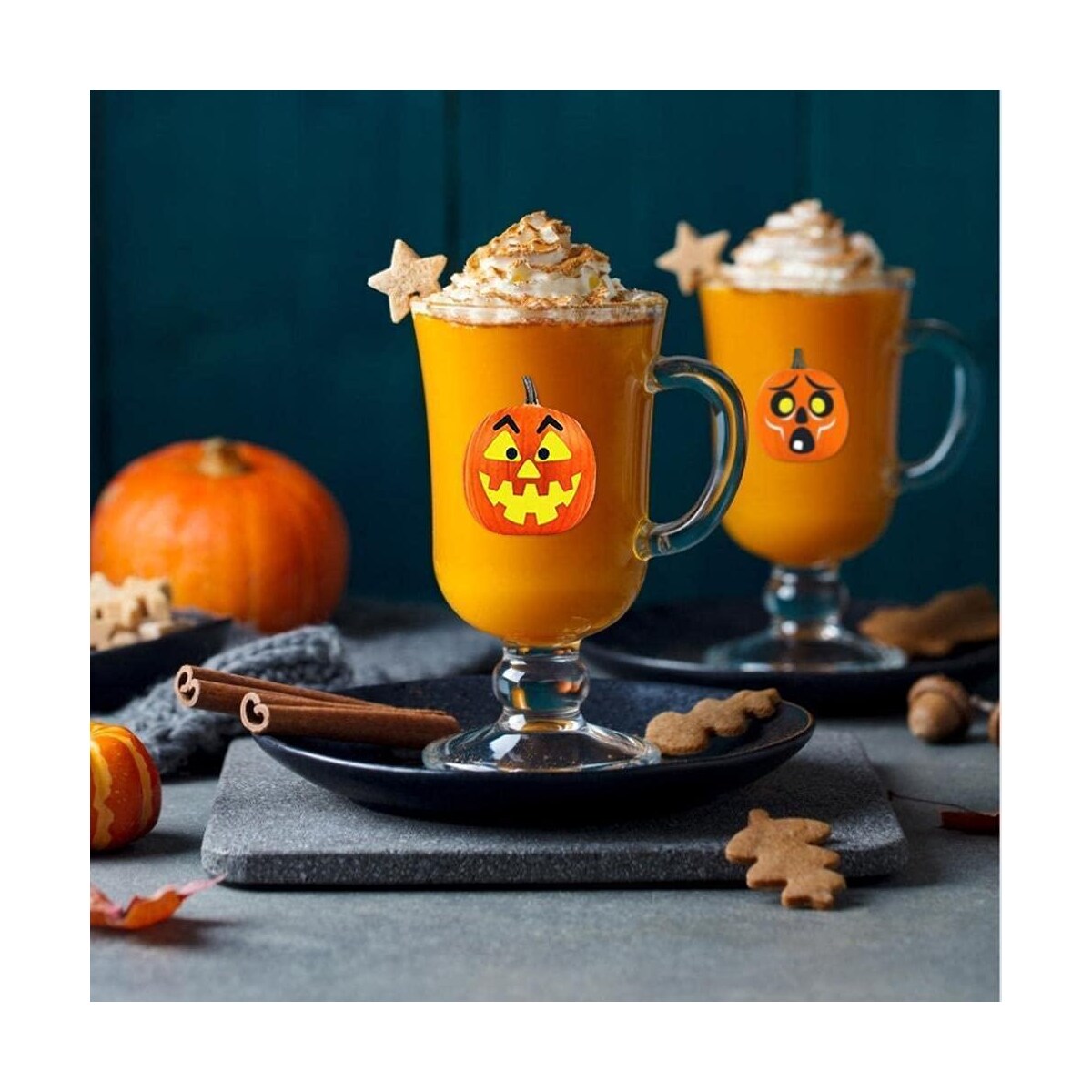 500 Halloween-klistremerker, Rull