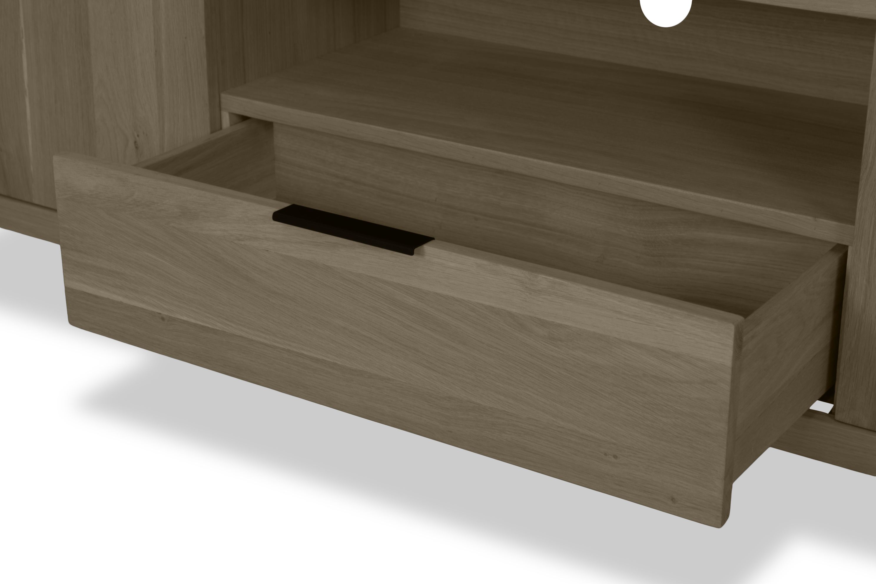 Hangend tv-meubel  Established B160 x D40 x H45 cm