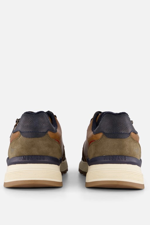 Mustang Sneakers bruin Synthetisch