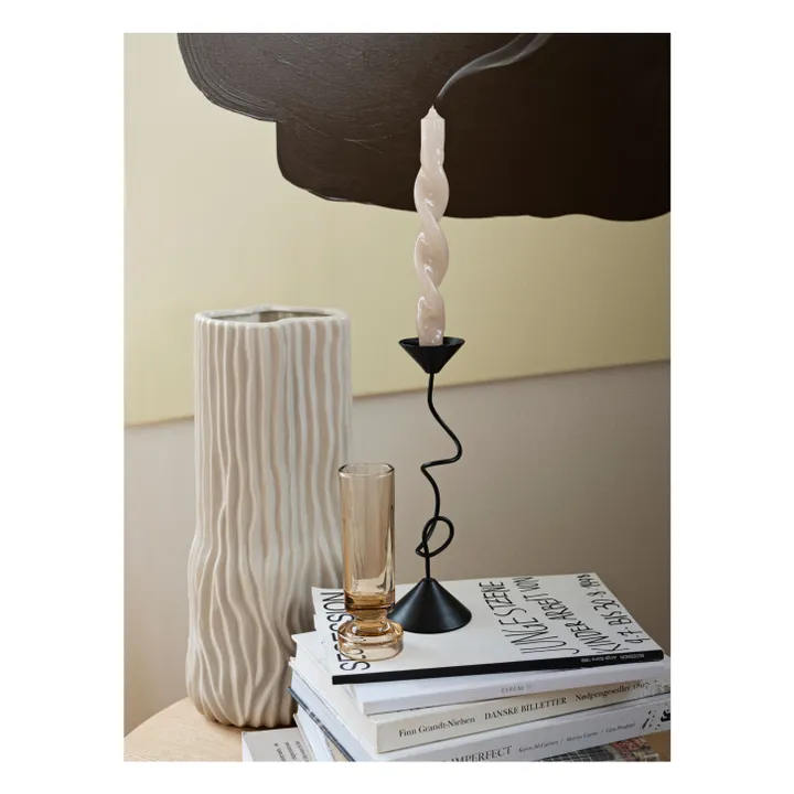 Broste Copenhagen Bougeoir Selma | Noir
