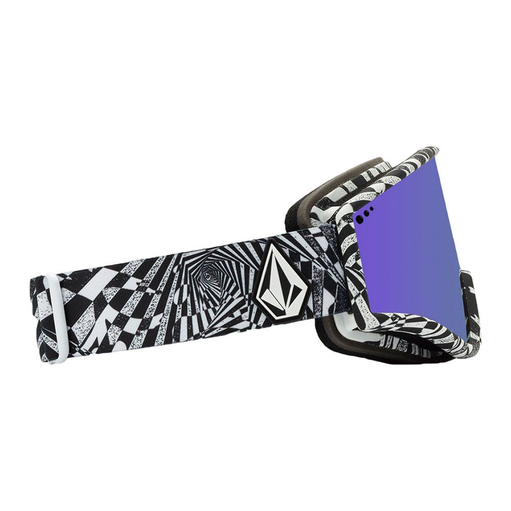 Volcom YAE - Masque ski Homme op art/purple chrome