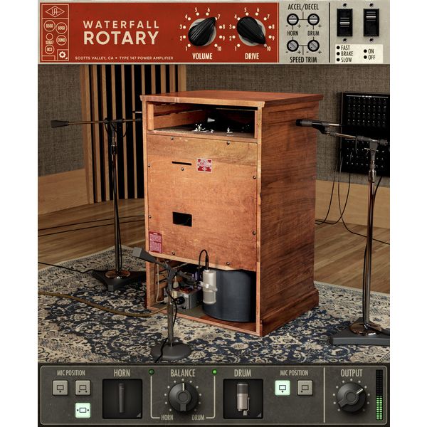 Universal Audio Waterfall Rotary Speak. Native