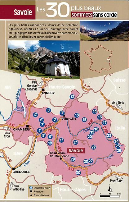 CHAMINA - 30 SOMMETS SANS CORDE SAVOIE