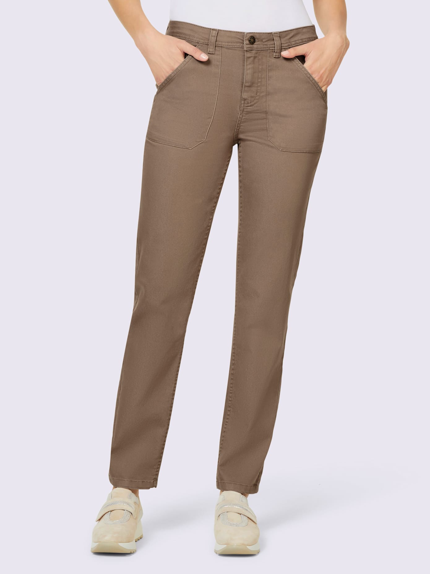 Pantalon poches plaquées devant