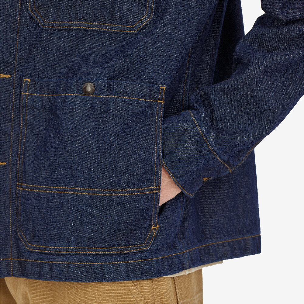 Arbeitsjacke aus Hanf-Denim für Herren