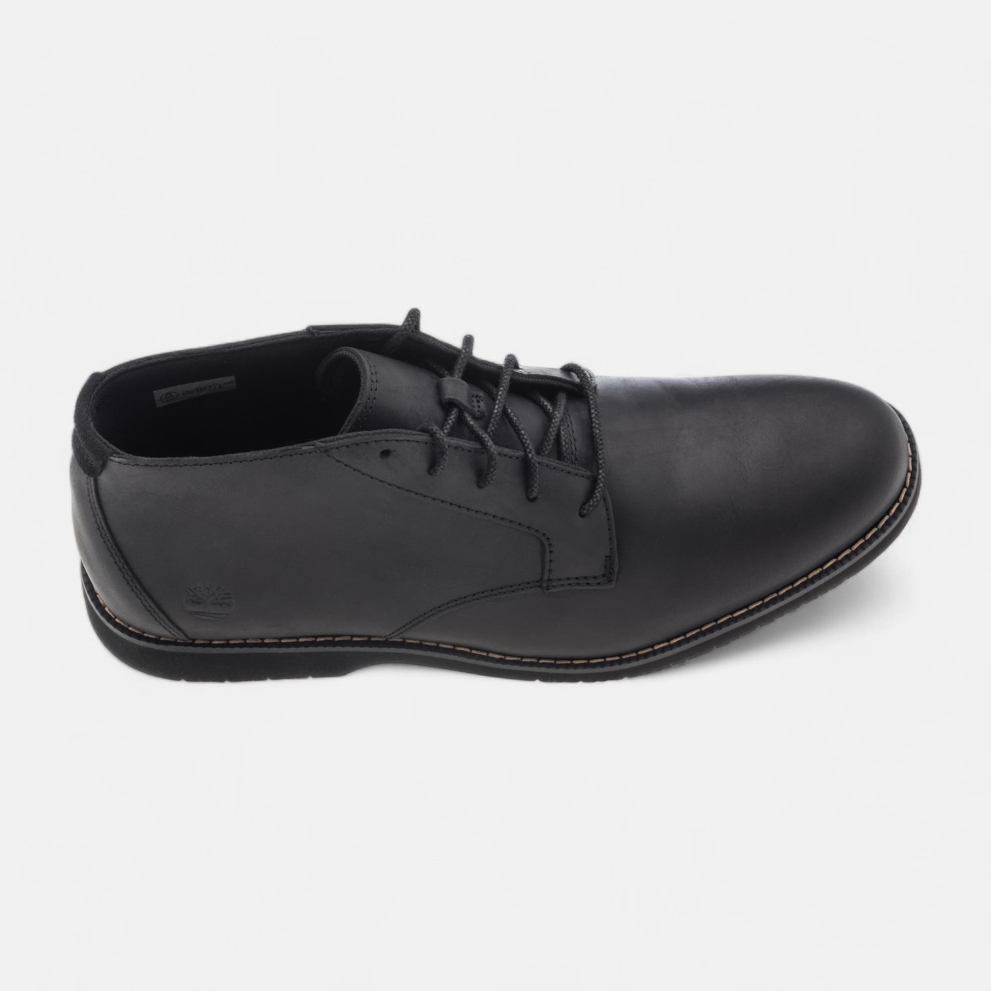 Bottines Homme en cuir noir