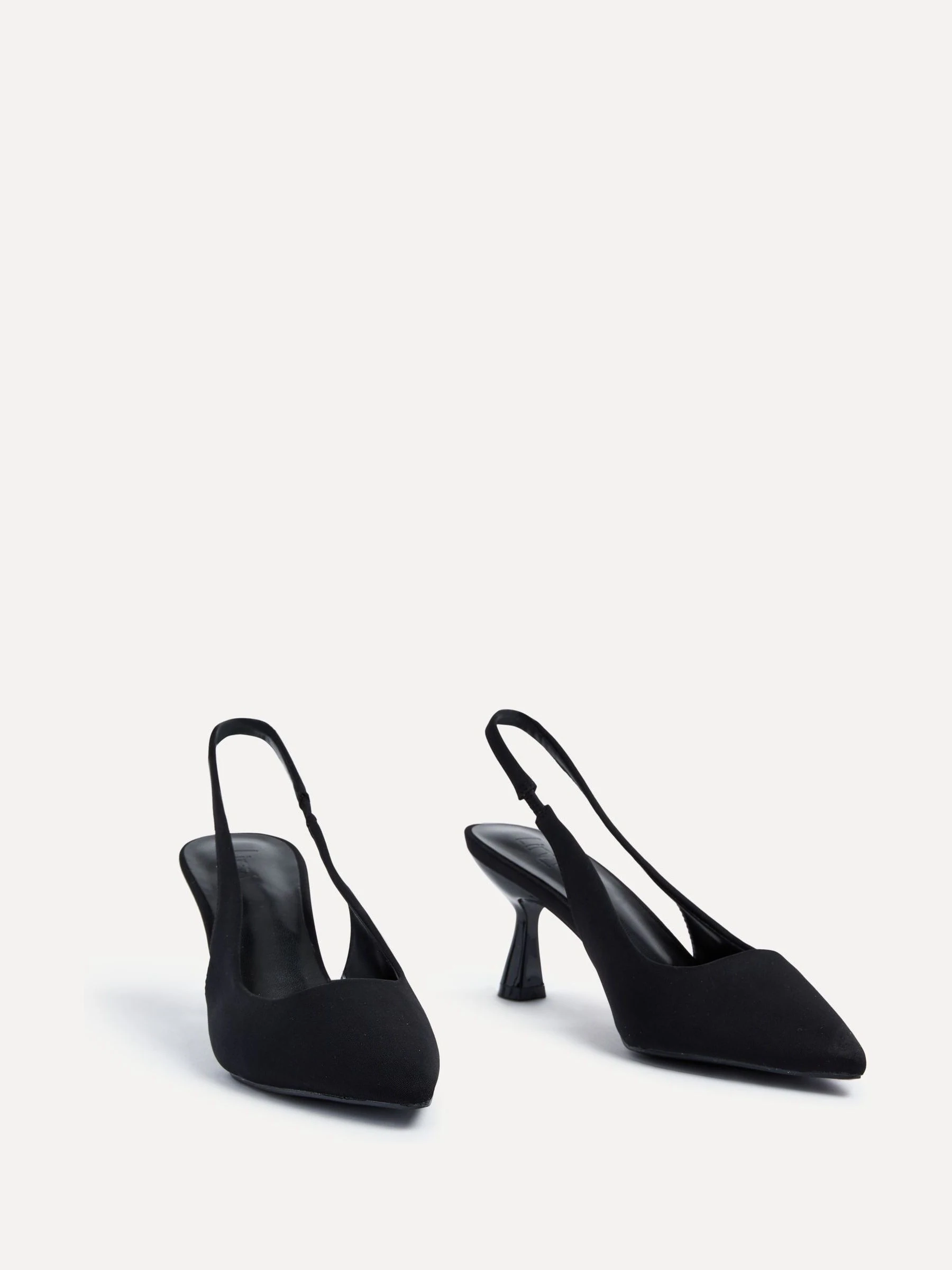 Zwart - Linzi Presley pumps met naaldhakken en spitse neus