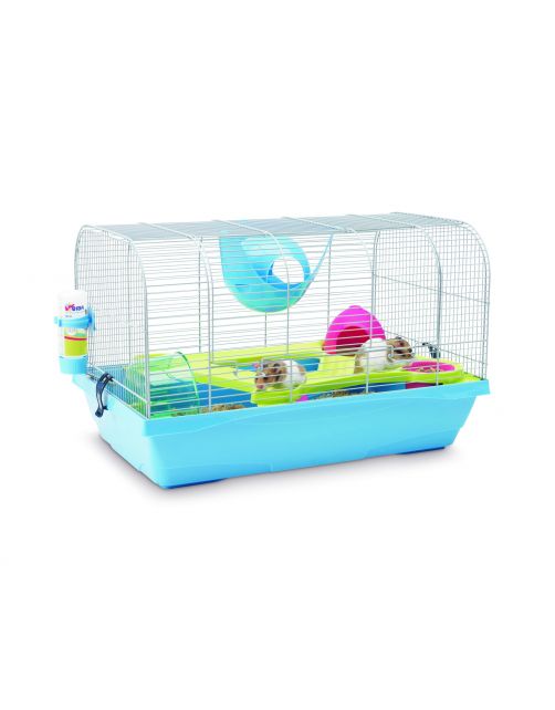 Savic Hamsterkooi Bristol - Dierenverblijf - 59x38x37 cm Blauw