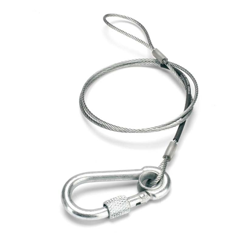 Doughty B2060S Veiligheidskabel 60 cm zilver 20 kg