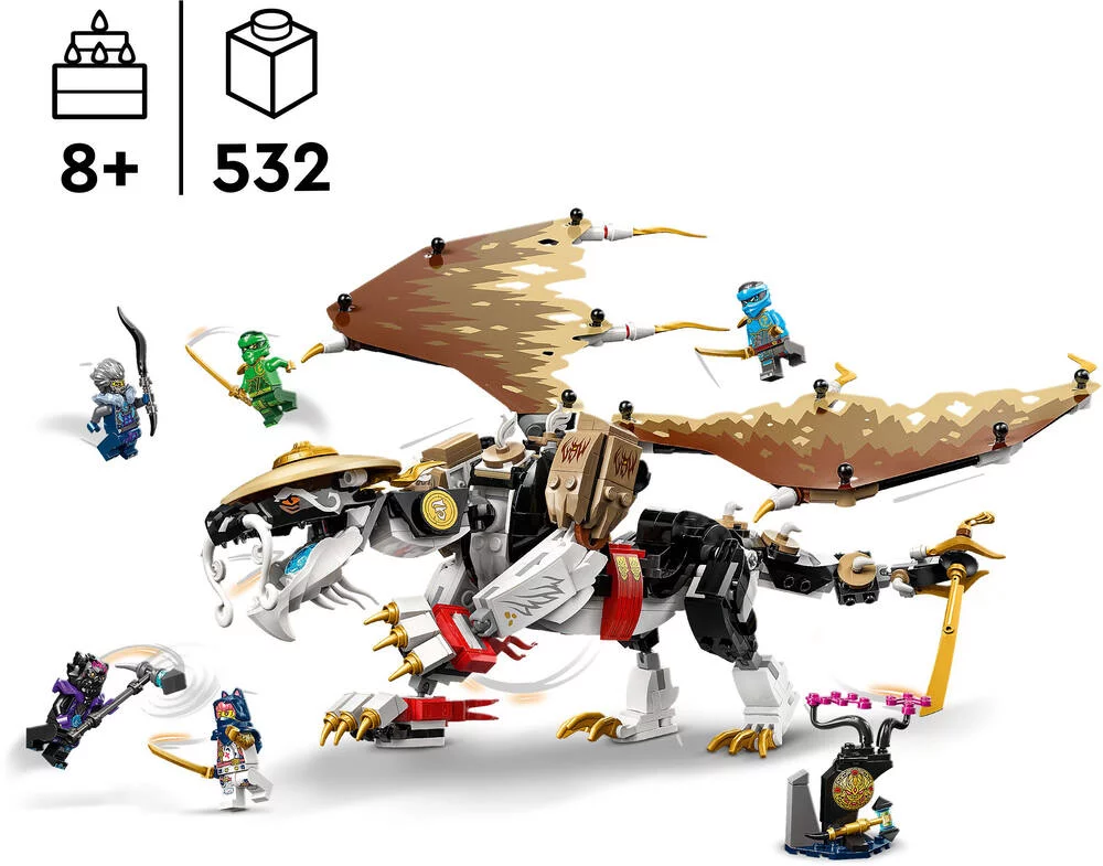 LEGO®NINJAGO® 71809 - EGALT LE MAITRE DRAGON