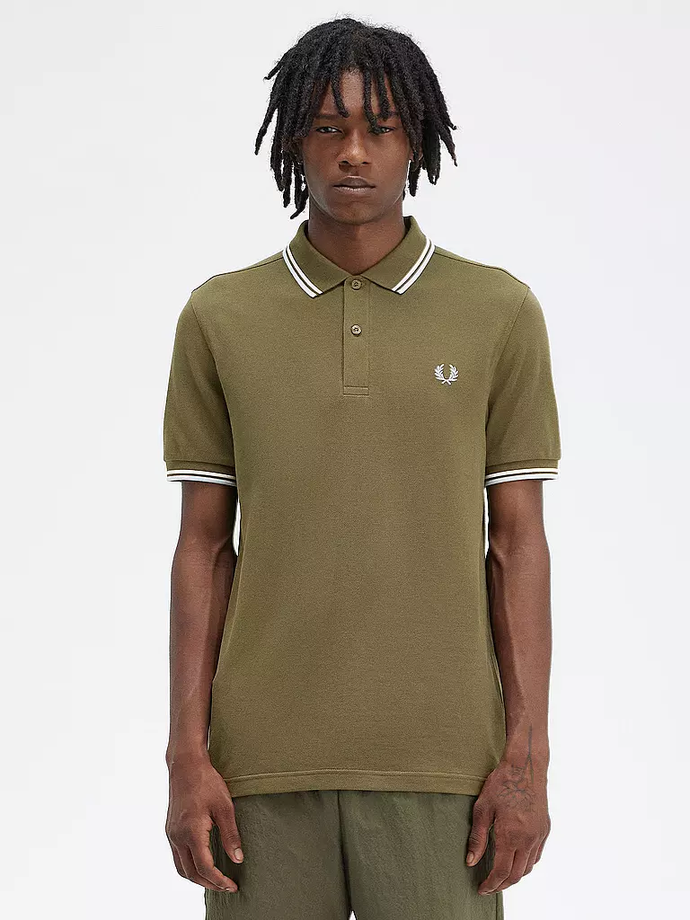 FRED PERRY Poloshirt olive