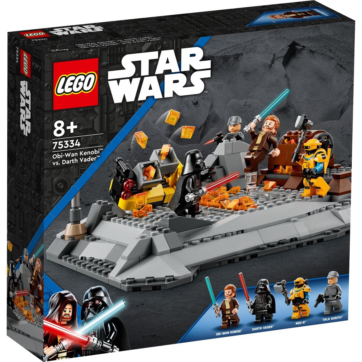 Obi-Wan Kenobi contre Dark Vador LEGO Star Wars 75334