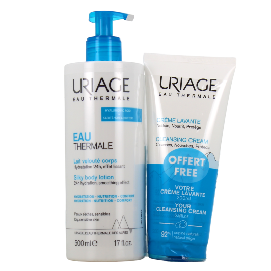 Uriage Lait Velouté Corps Eau Thermale 500ml