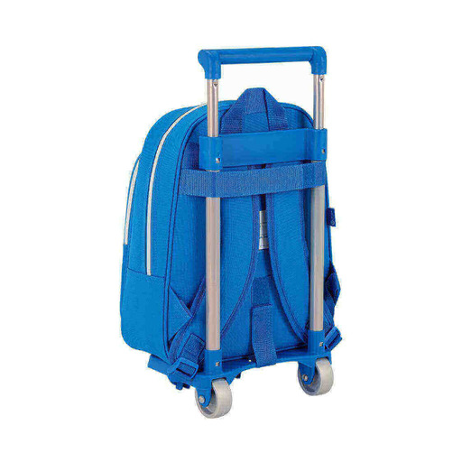 Mochila pequena infantil RCD Espanyol com rodinhas