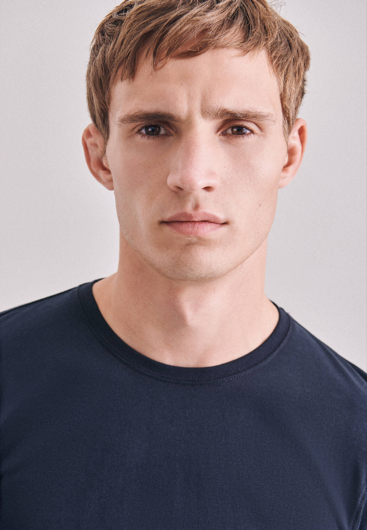 Seidensticker| Herren Langarmshirt Schwarze Rose
