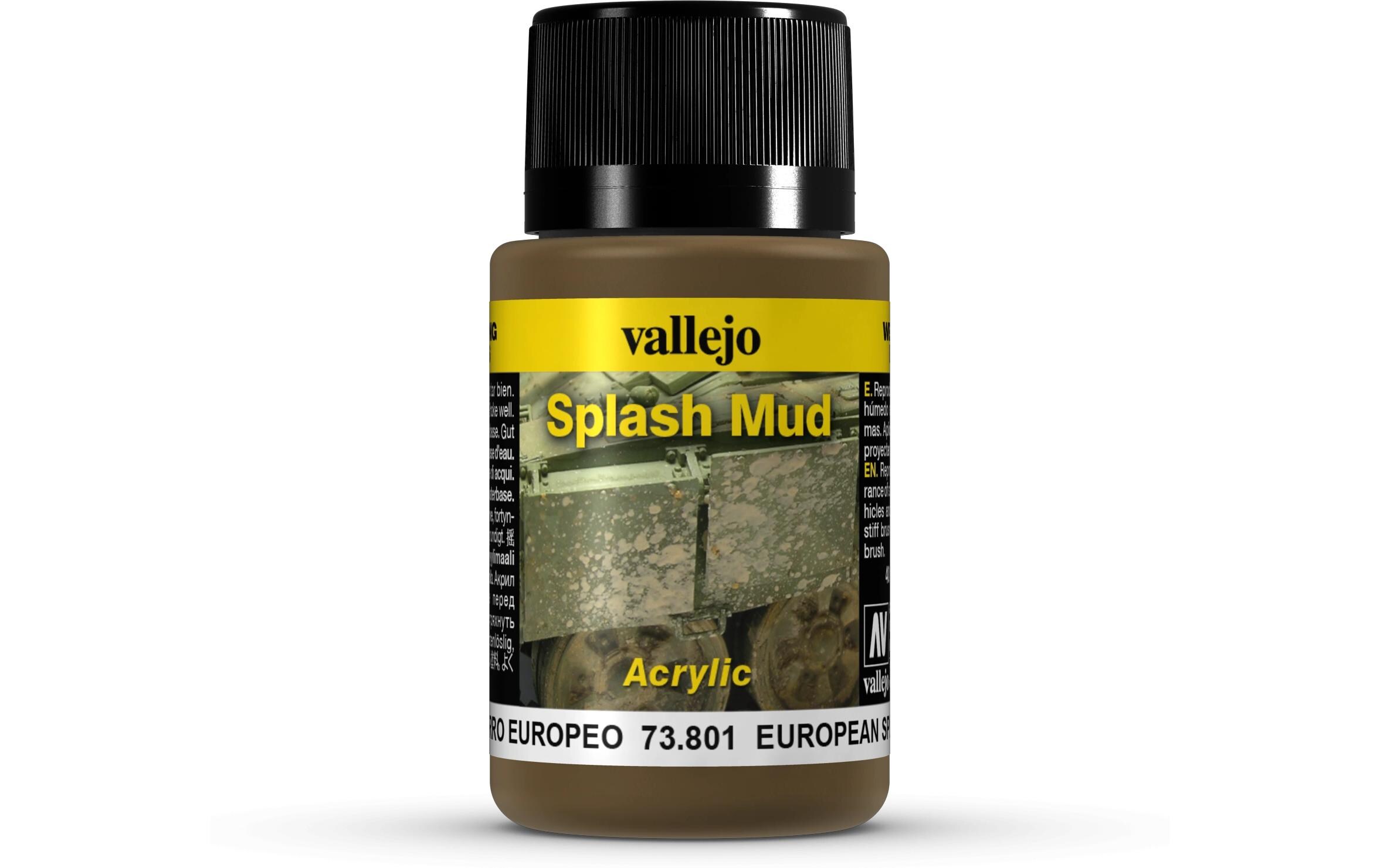 Weathering FX European Splash Mud 40 mlSchlamm Verwitterungs-Effekt für Modellbau und Miniaturen