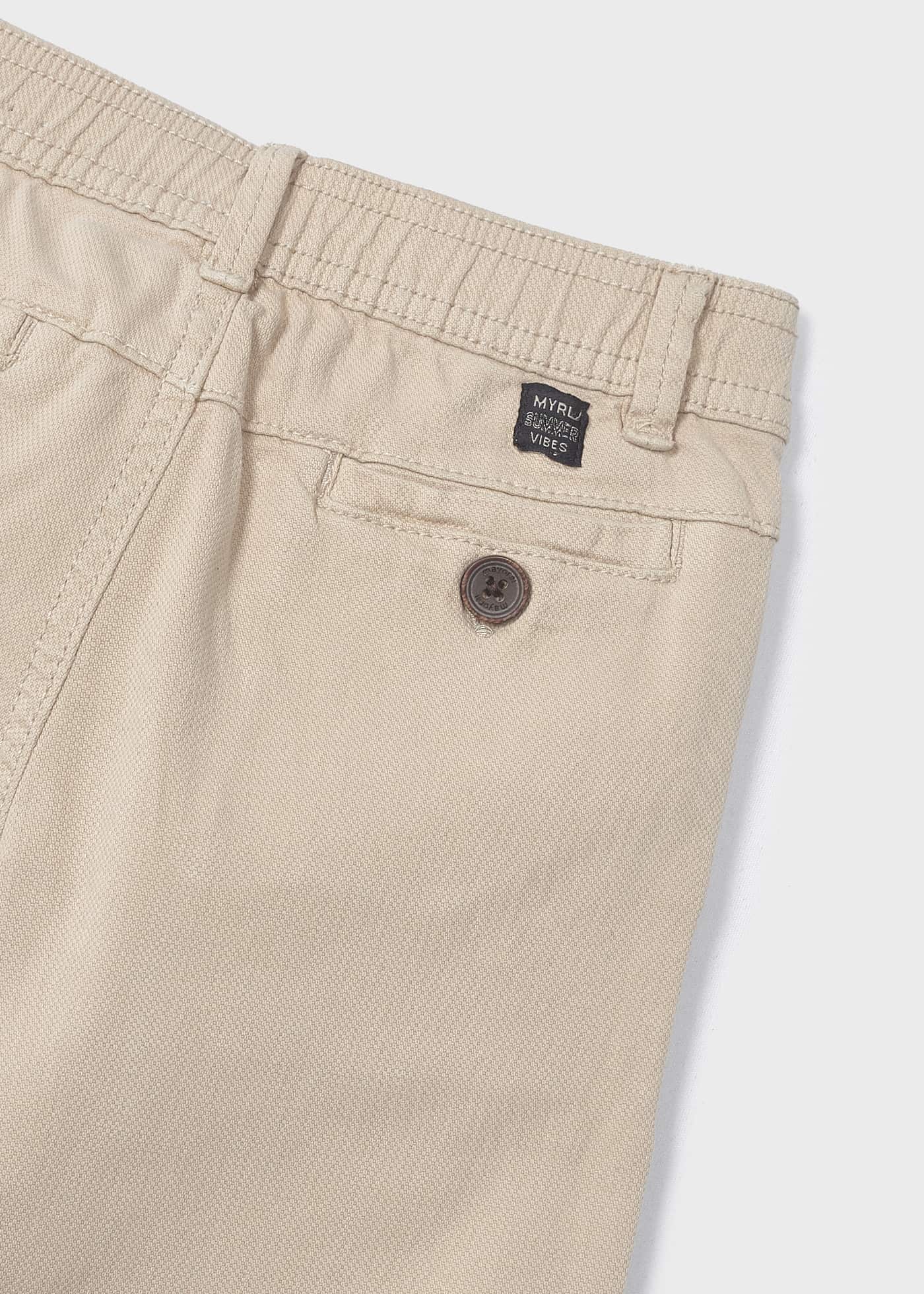 Calças compridas de moletom estilo jogger, confeccionadas em algodão sustentável, para meninos.