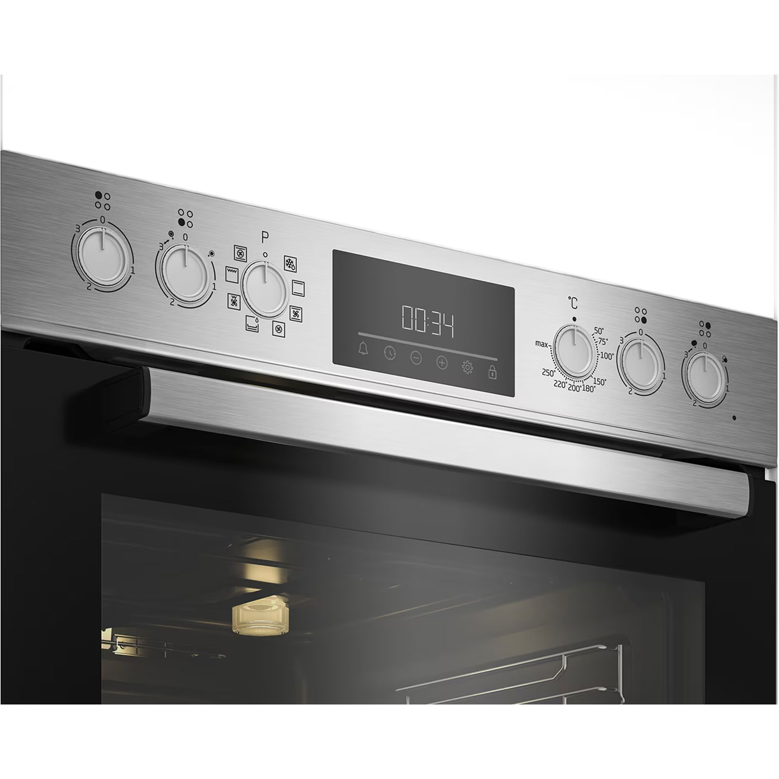 Beko Einbau-Herdset BBUM12322X - A