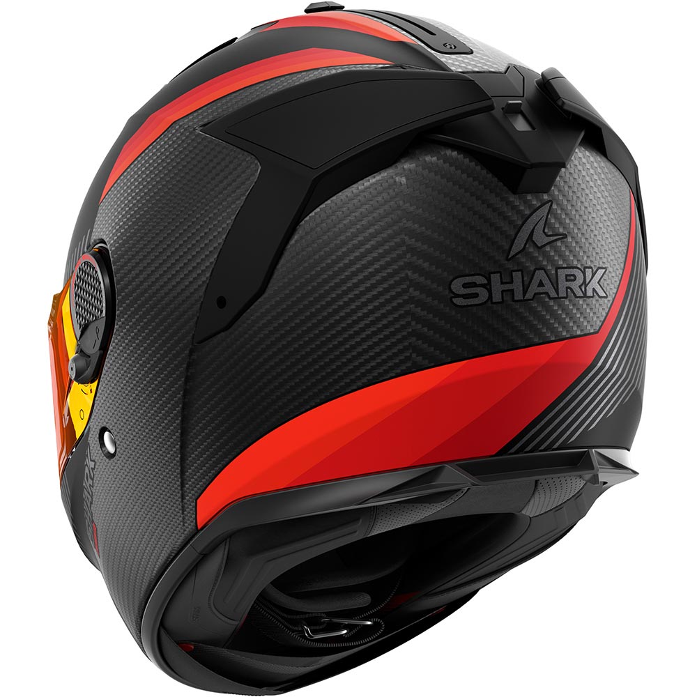 Shark - Casque Spartan GT Pro Dokhta Carbon Noir / Anthracite / Orange / Brillant