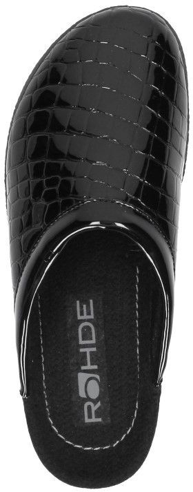 Rohde Dames pantoffels zwart