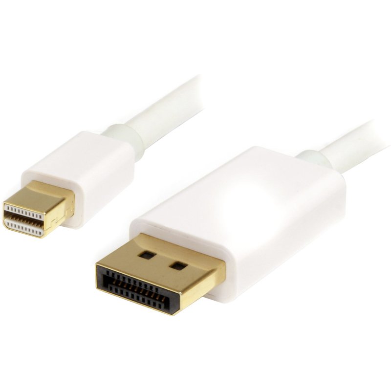 StarTech.com Câble Mini DisplayPort vers DisplayPort 1.2 de 2m - Câble adaptateur Mini DisplayPort vers DisplayPort 4K x 2K UHD - Câble Mini DP vers DP pour Moniteur - Câble de Conversion mDP vers DP