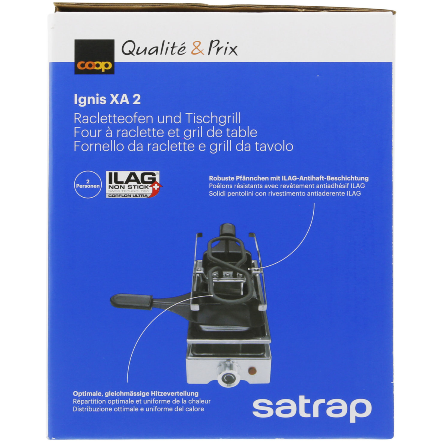 satrap Ignis XA 2 Raclettegerät