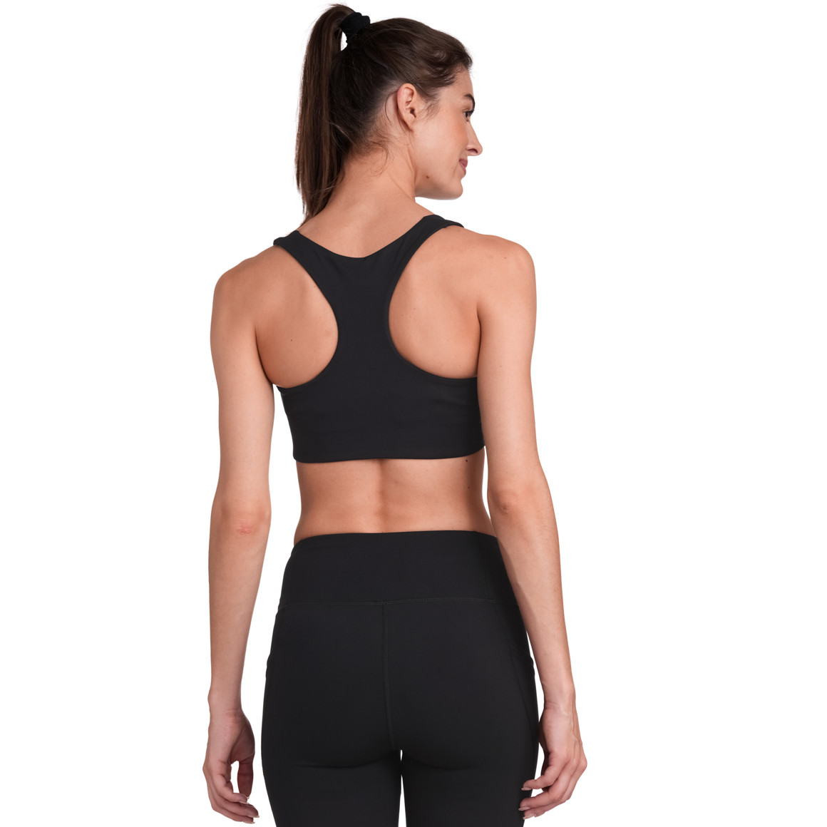 Gina Sports Damen Sport-Bustier unifarben schwarz