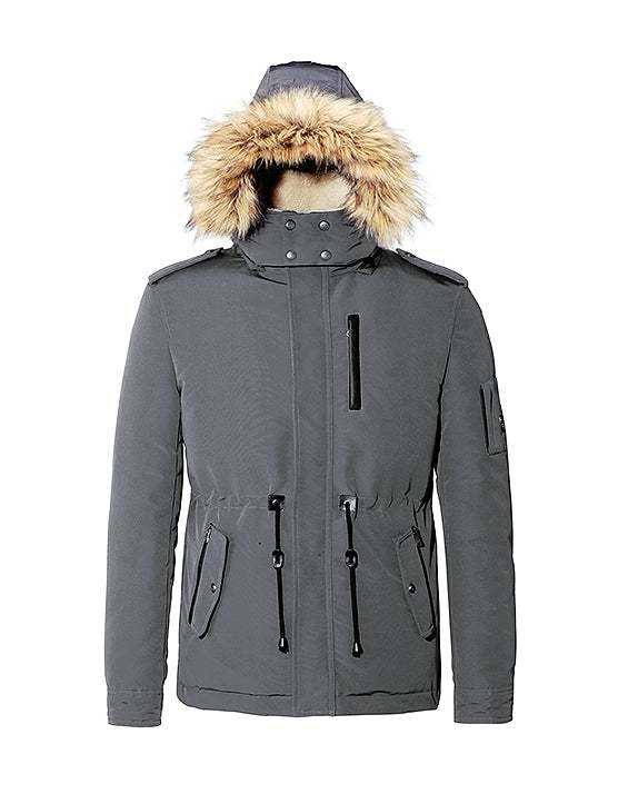 Parka capuche amovible