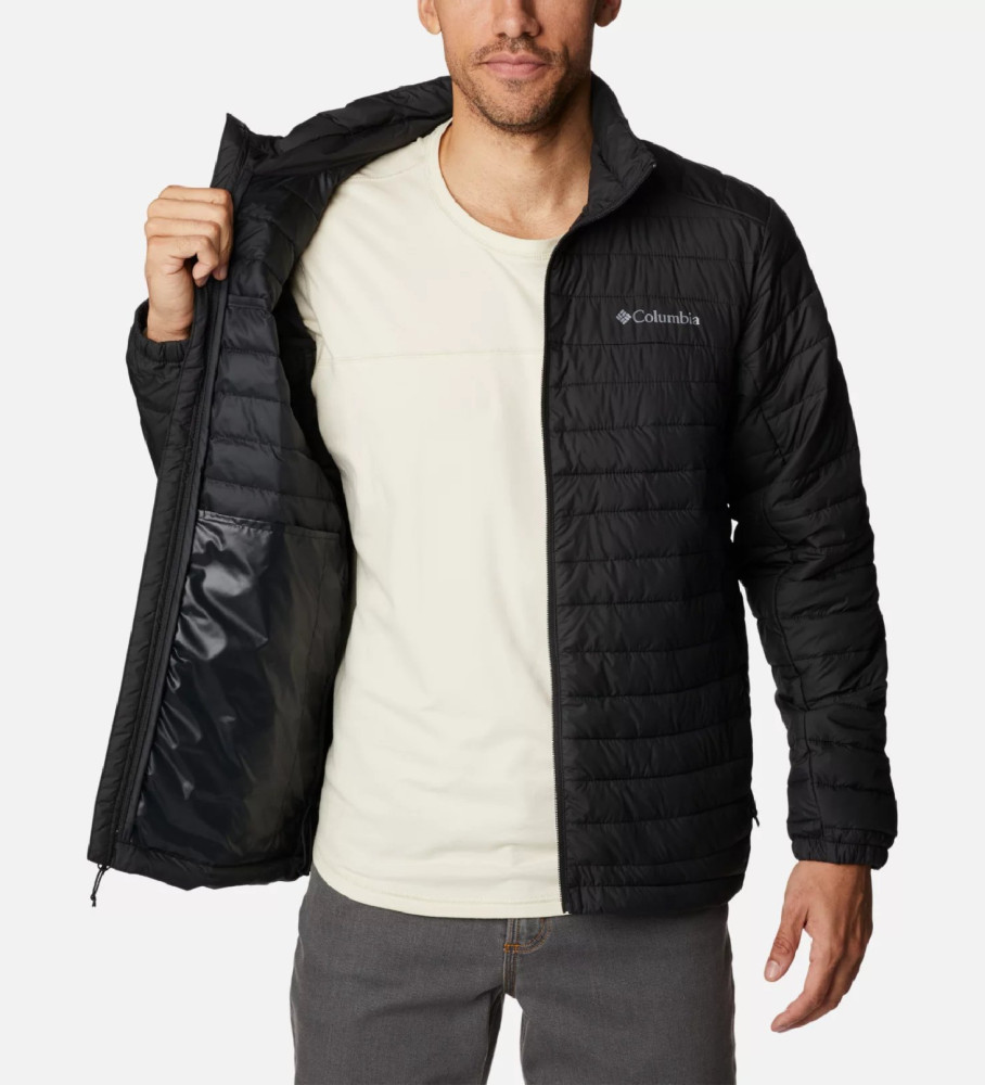 Jaqueta Columbia Silver Falls com isolamento térmico, preta