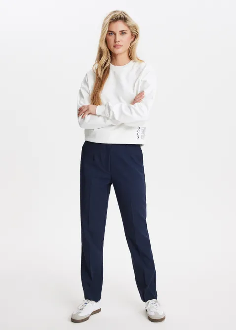 Sweater met print grow off-white (WIT.O)