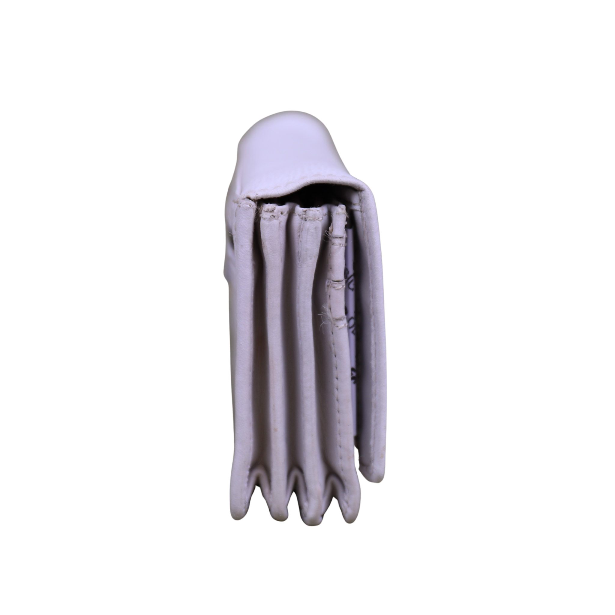 Overslag portemonnee 'Emma' dirty white
