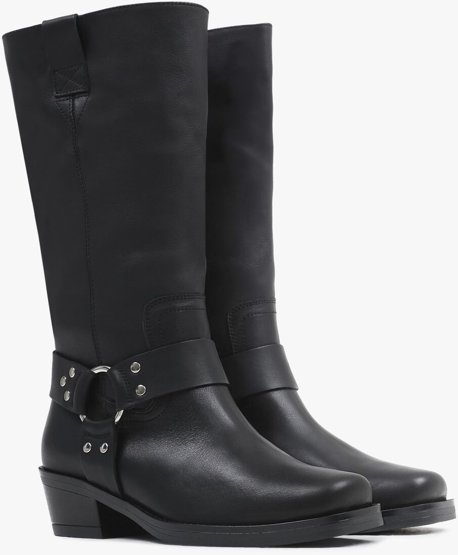 BRONX zwarte bronx biker boots trig-ger 14326
