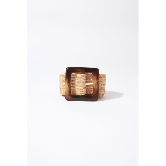 Veritas-Riem raffia gesp