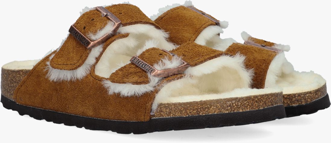 BIRKENSTOCK cognac birkenstock pantoffels arizona fell