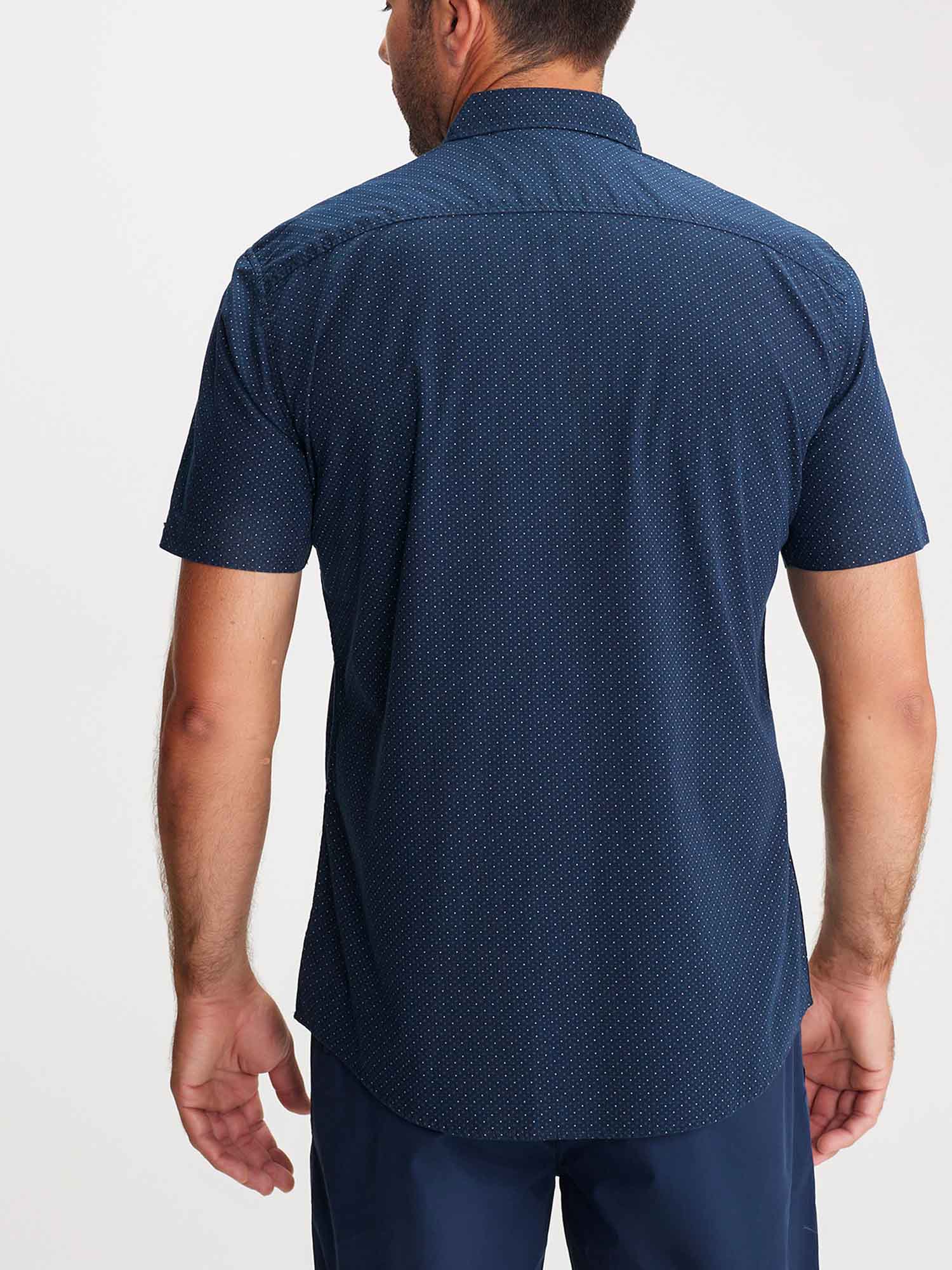 Chemise Homme Manches Courtes Marine