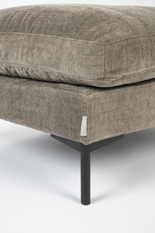 Zuiver Summer hocker antraciet