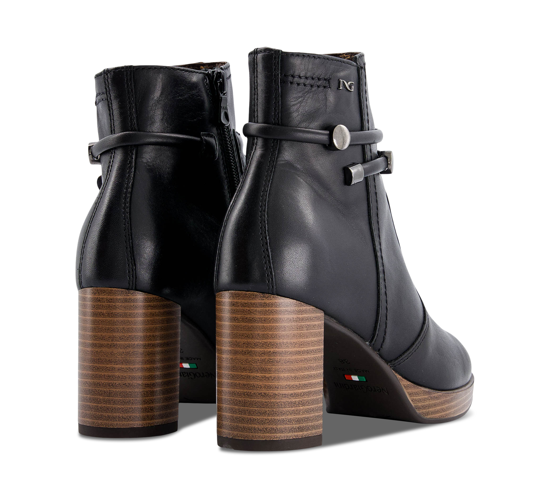 Nero Giardini Klassische Stiefelette schwarz