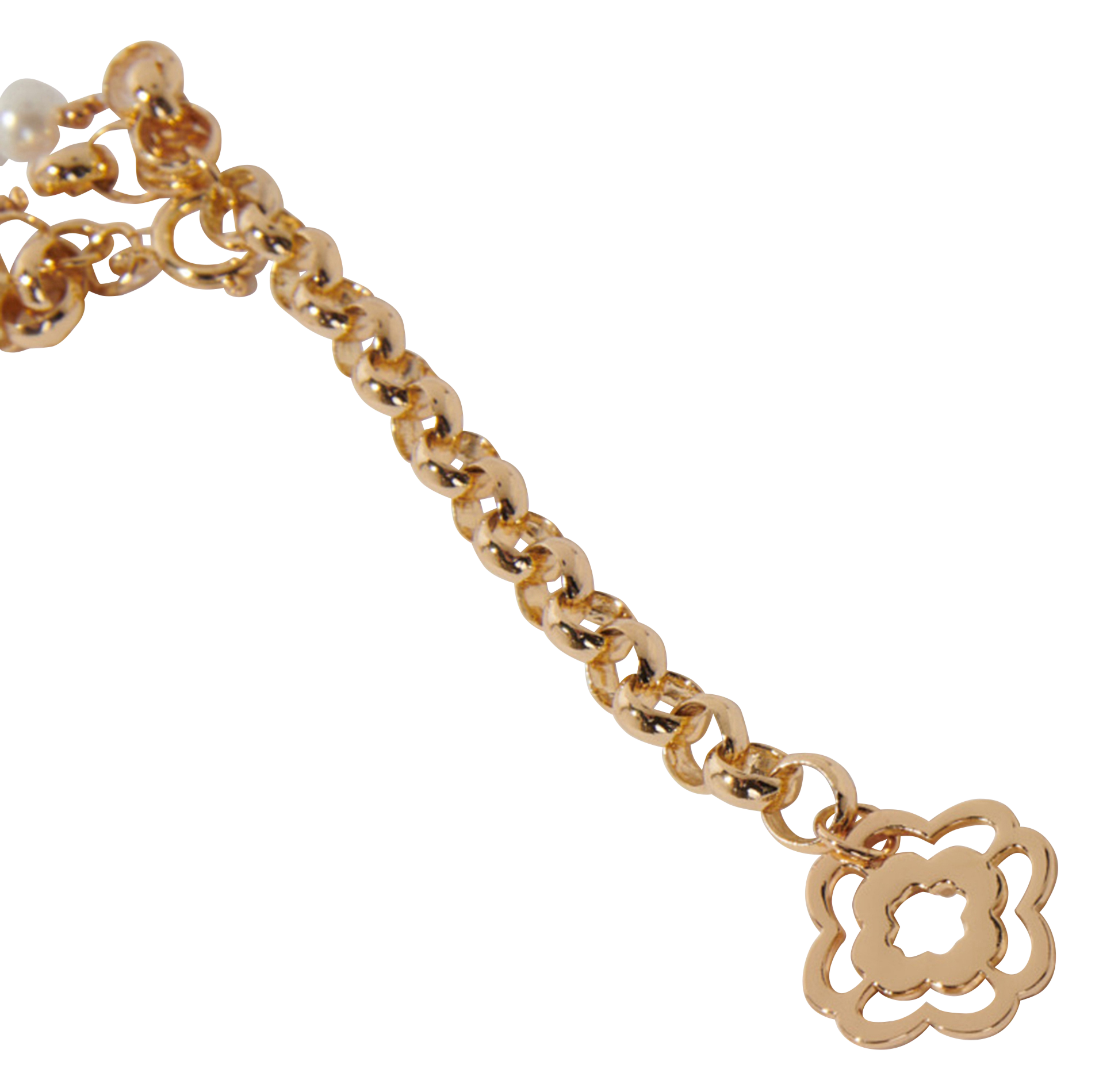 Ceinture à perles | Doré