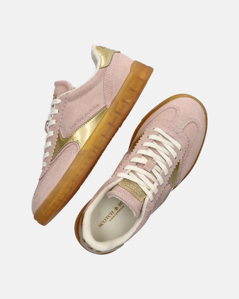 Scotch & Soda Nixie Lage sneakers  - roze