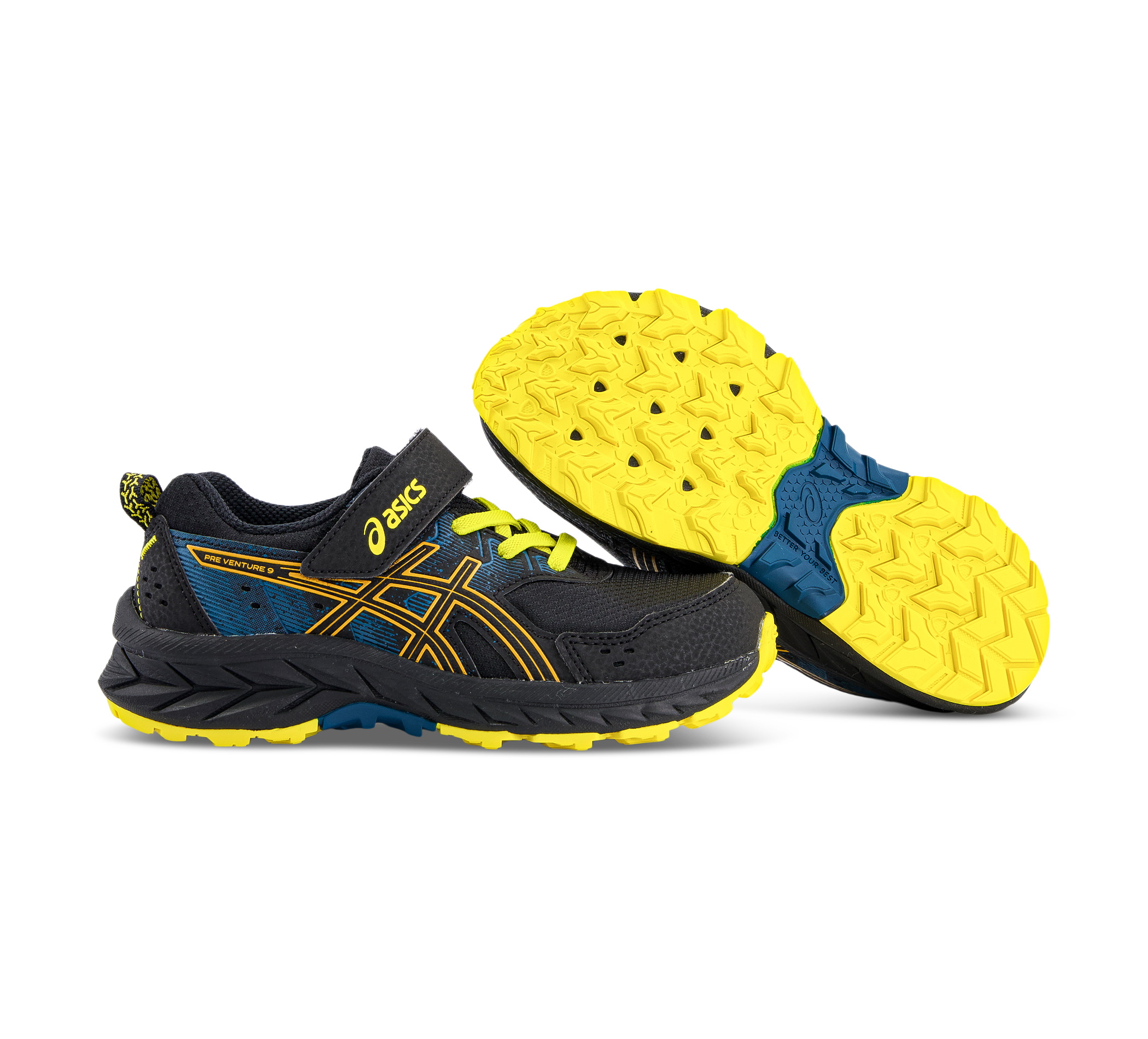 Asics Pre-venture 9 Ps - Trekkingschuhe schwarz