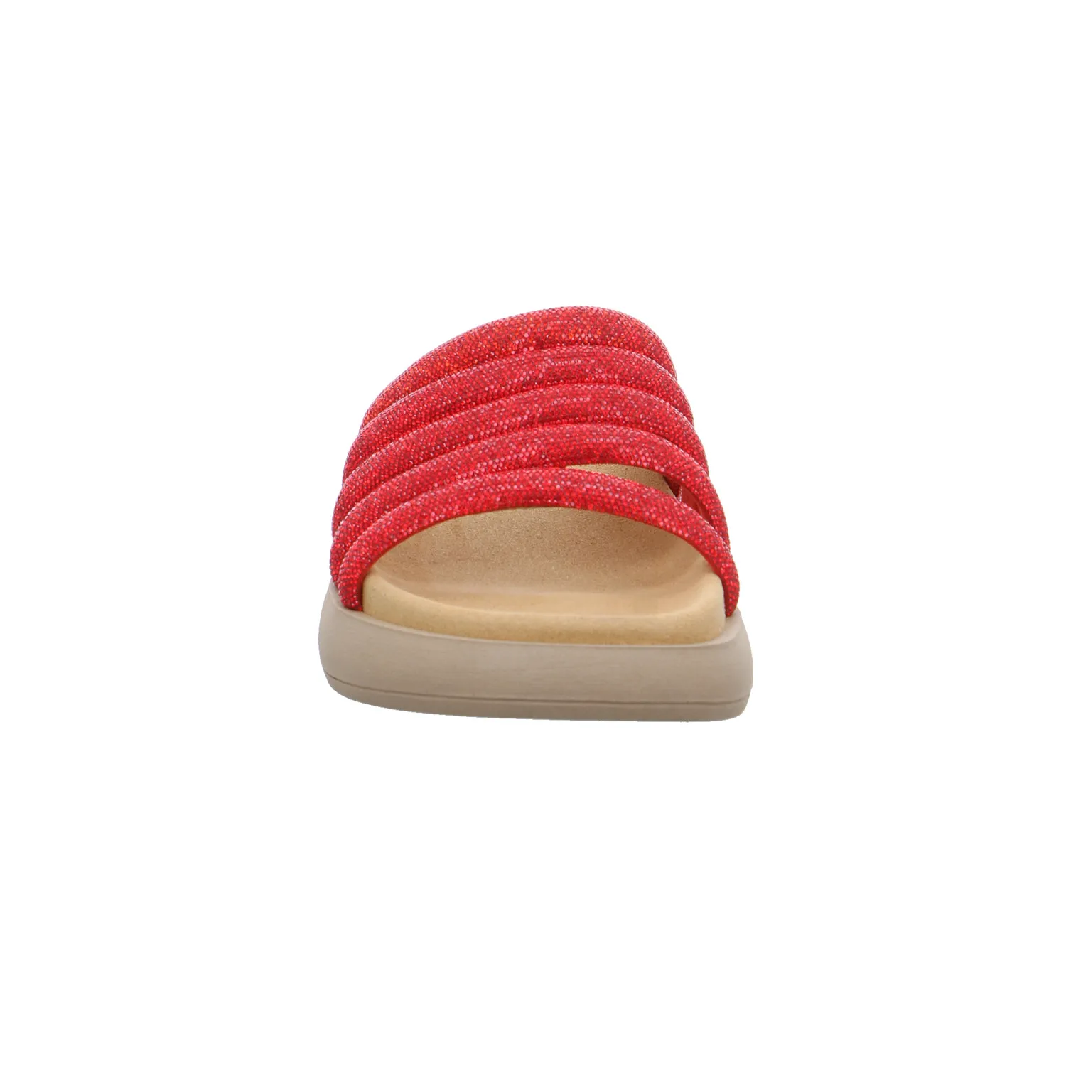 GABOR Pantolette Rot Textil