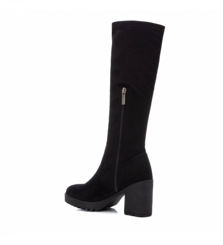 Botas Refresh 170433 pretas - Altura do salto: 8 cm -
