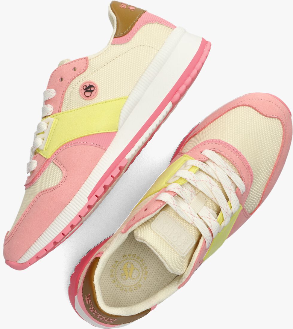 SCOTCH & SODA roze scotch & soda lage sneakers vivi