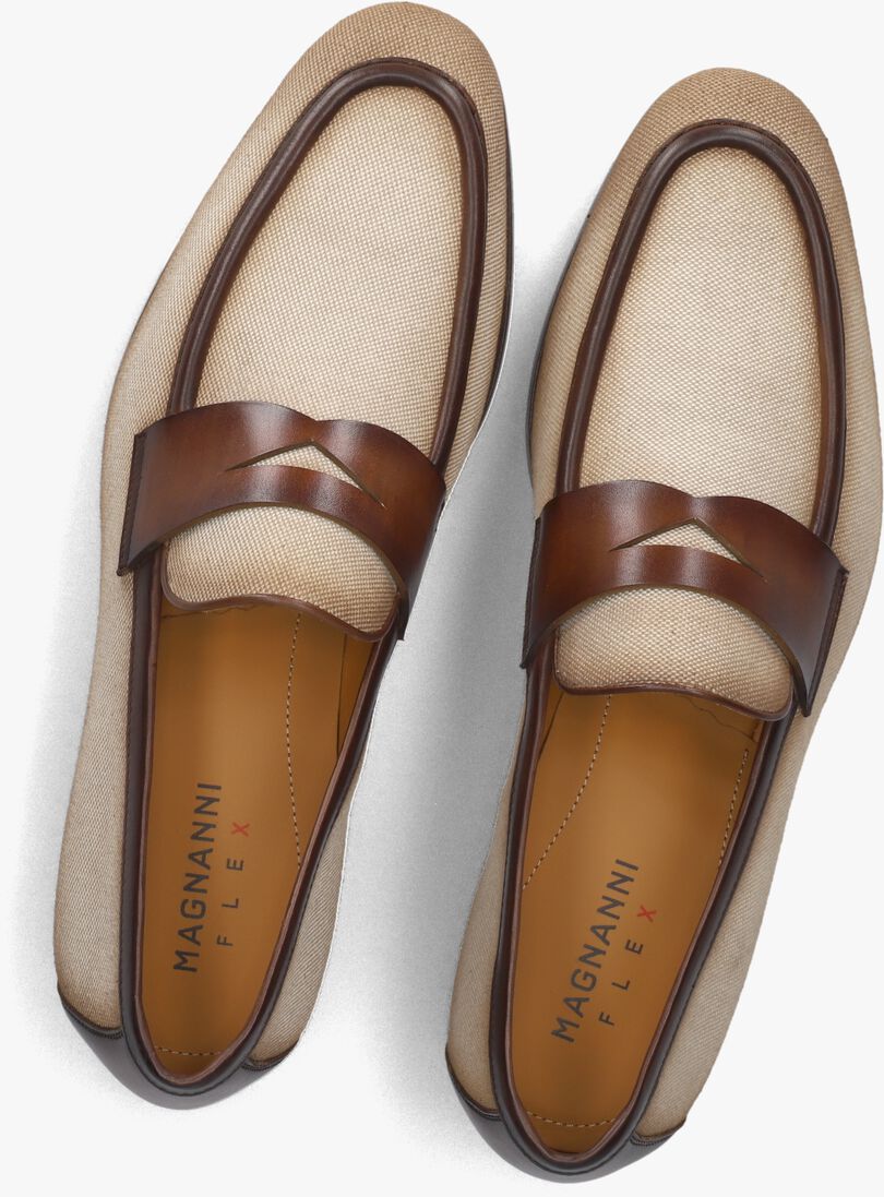 bruine magnanni loafers 25639