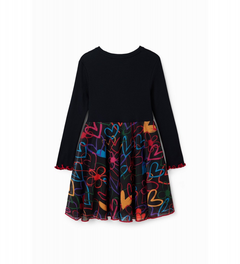 Vestido preto Desigual Diane